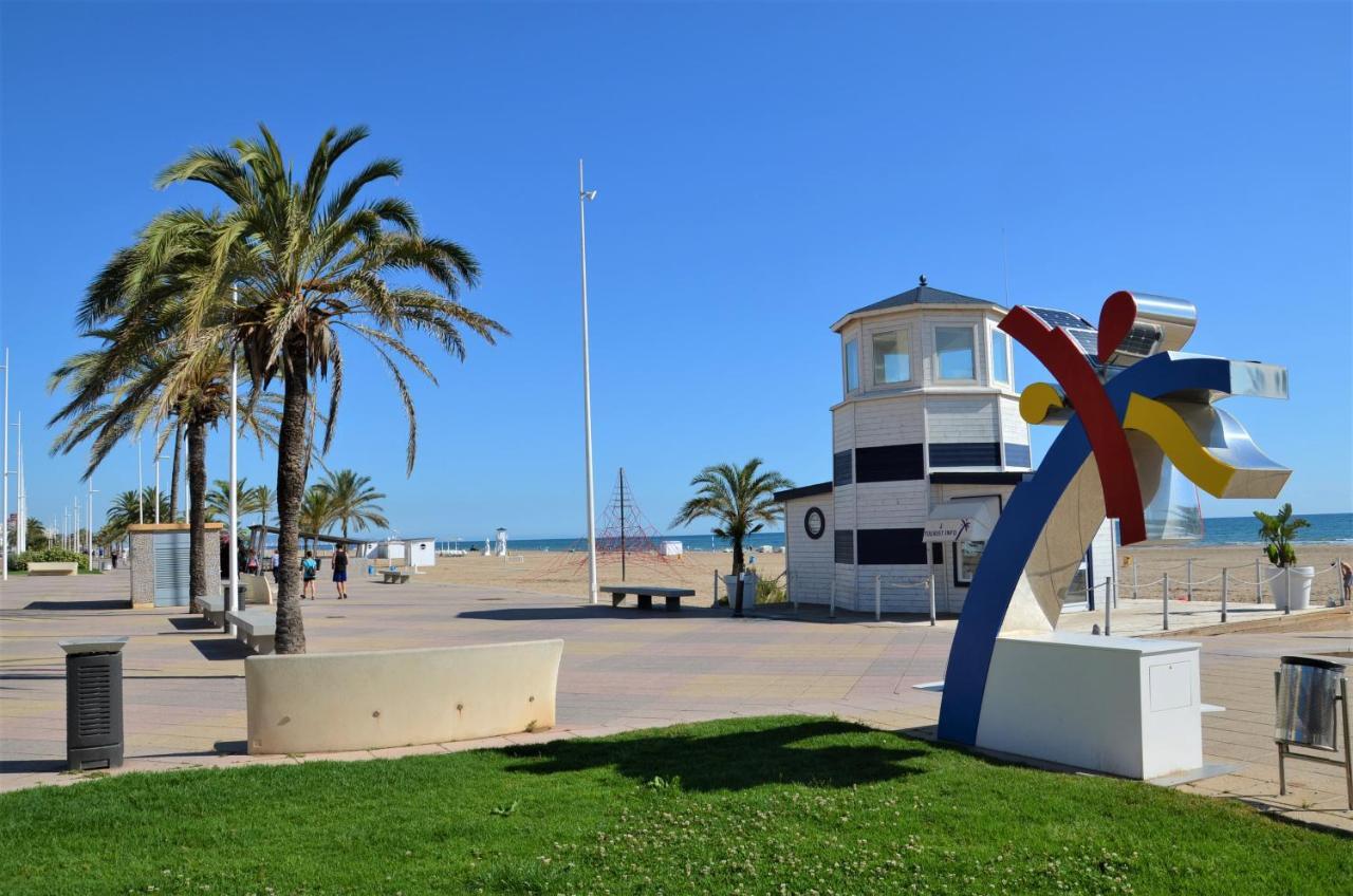 Apartamento Playa & Port Gandia Solo Familias Eksteriør billede