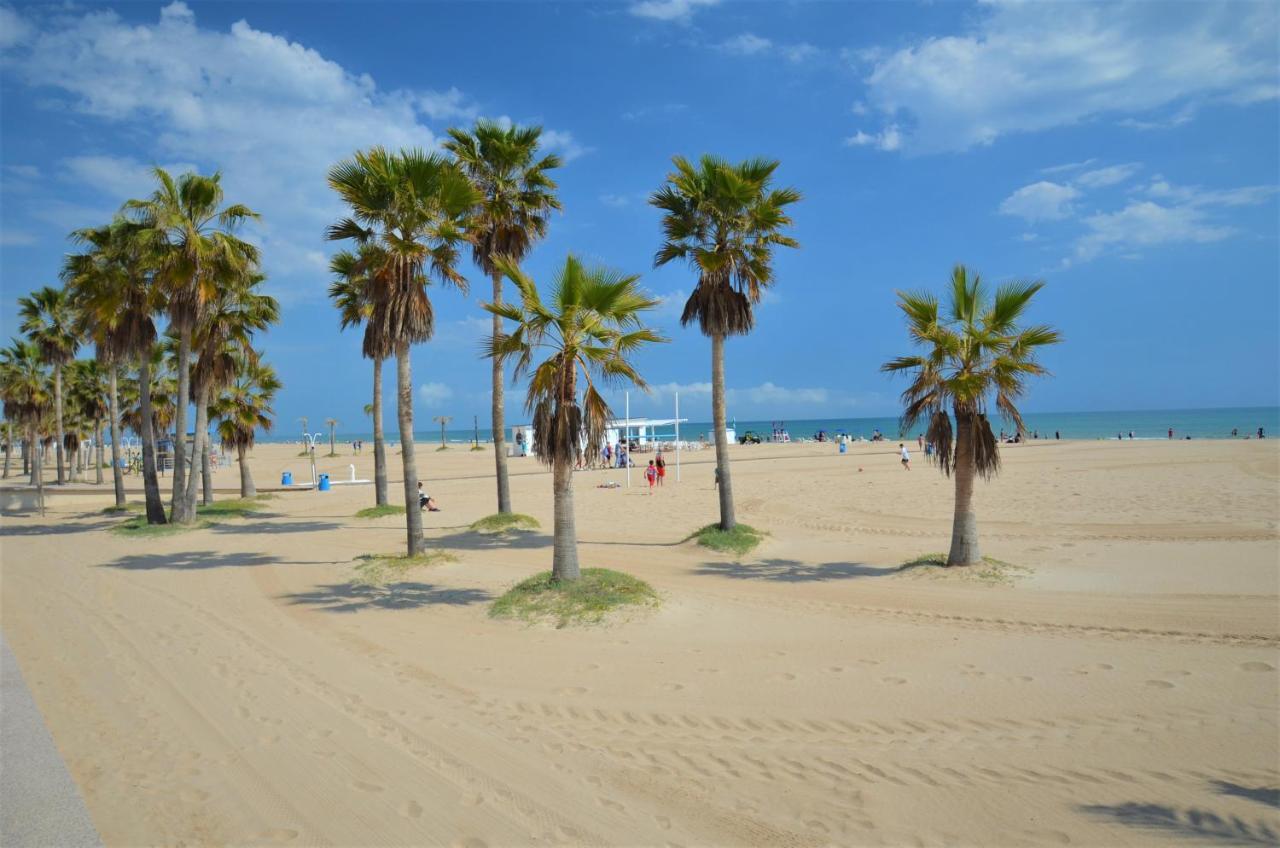 Apartamento Playa & Port Gandia Solo Familias Eksteriør billede